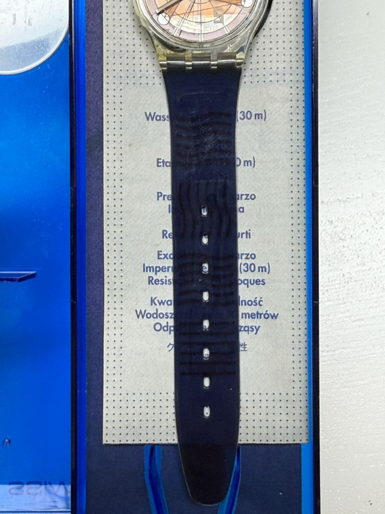 빈티지 스와치 시계 이미지