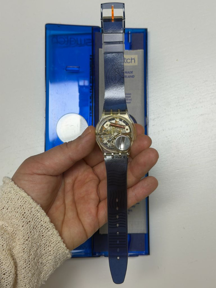 빈티지 스와치 시계 이미지