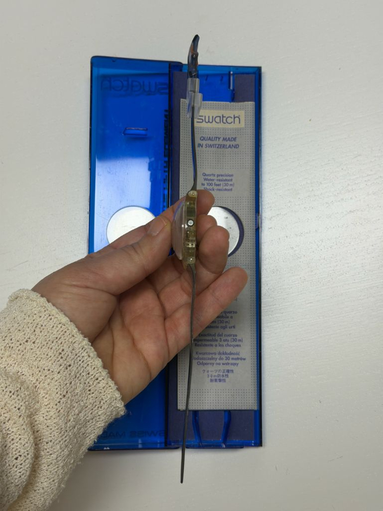 빈티지 스와치 시계 이미지