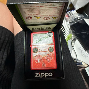 [새상품] zippo 게임보이 타입 라이터 이미지
