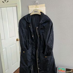 에르노 여성 리버시블 롱패딩 후드 자켓, 봄가을용