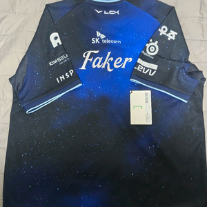 T1 Wish 유니폼 페이커 마킹 XL 사이즈 이미지