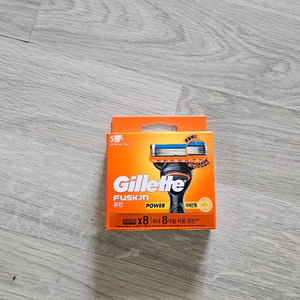 질레트 퓨전 파워 면도날8개 새제품 이미지