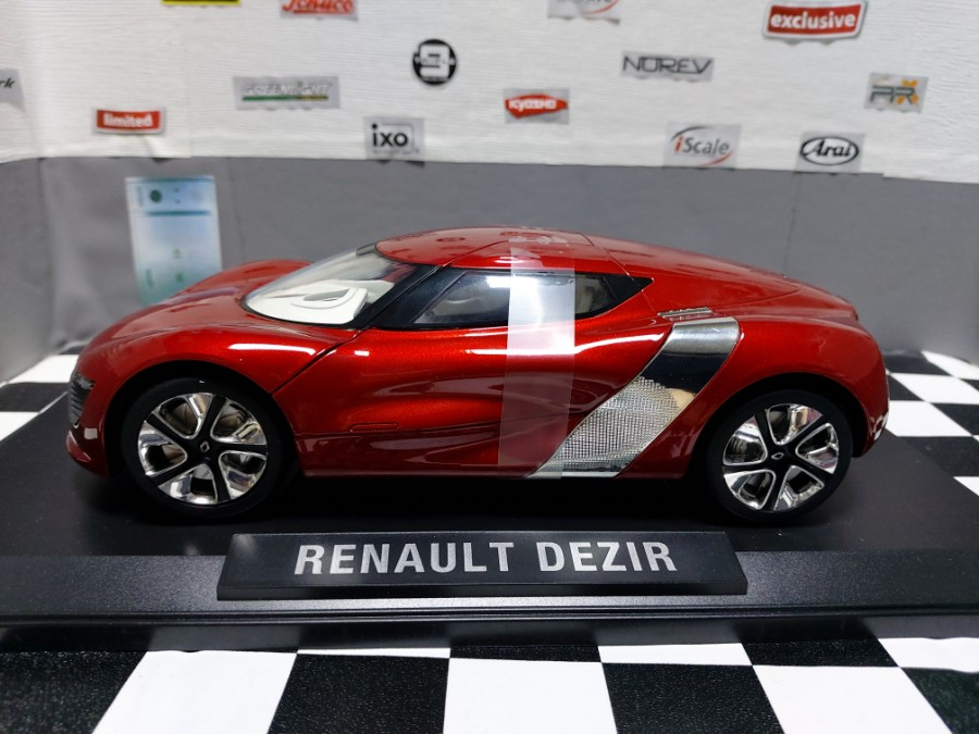 Kengfai 모델 르노 moter Show 컨셉카 다이캐스트 모형 1대18,1:18 이미지