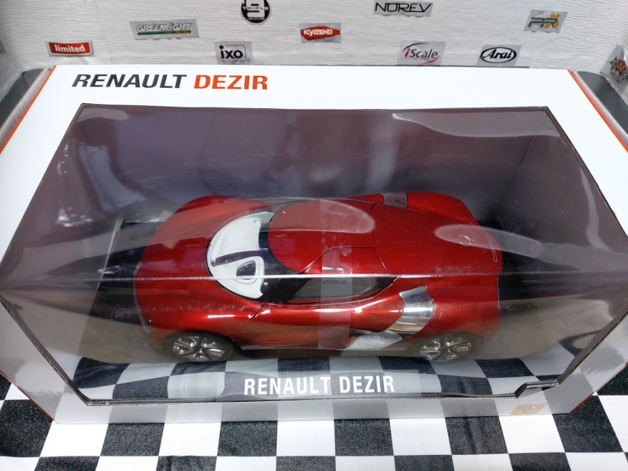 Kengfai 모델 르노 moter Show 컨셉카 다이캐스트 모형 1대18,1:18 이미지