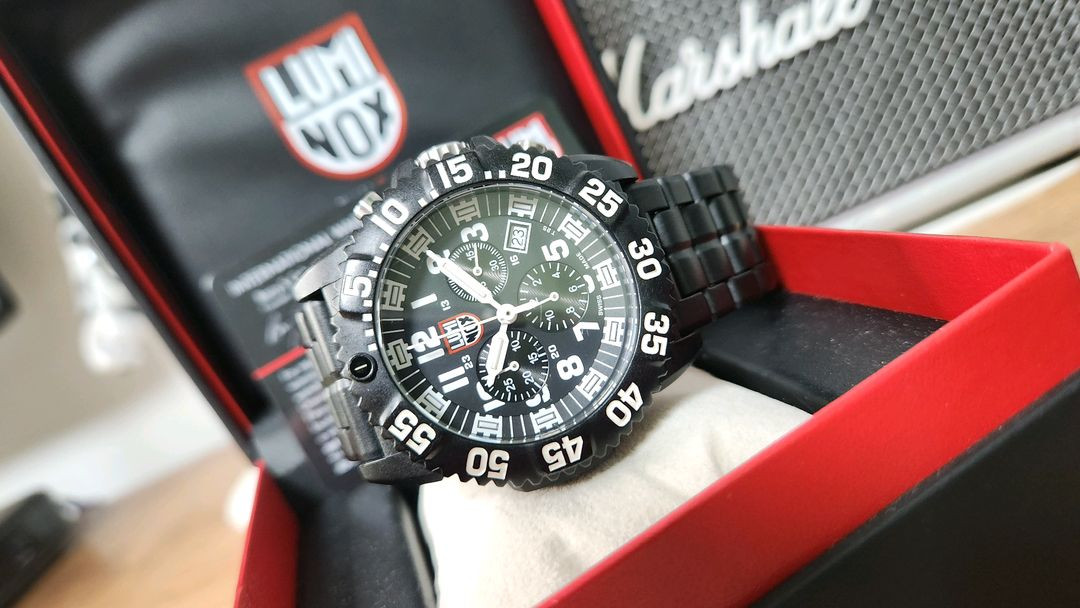 # 루미녹스 스위스메이드 크로노 콜마크 3080--8