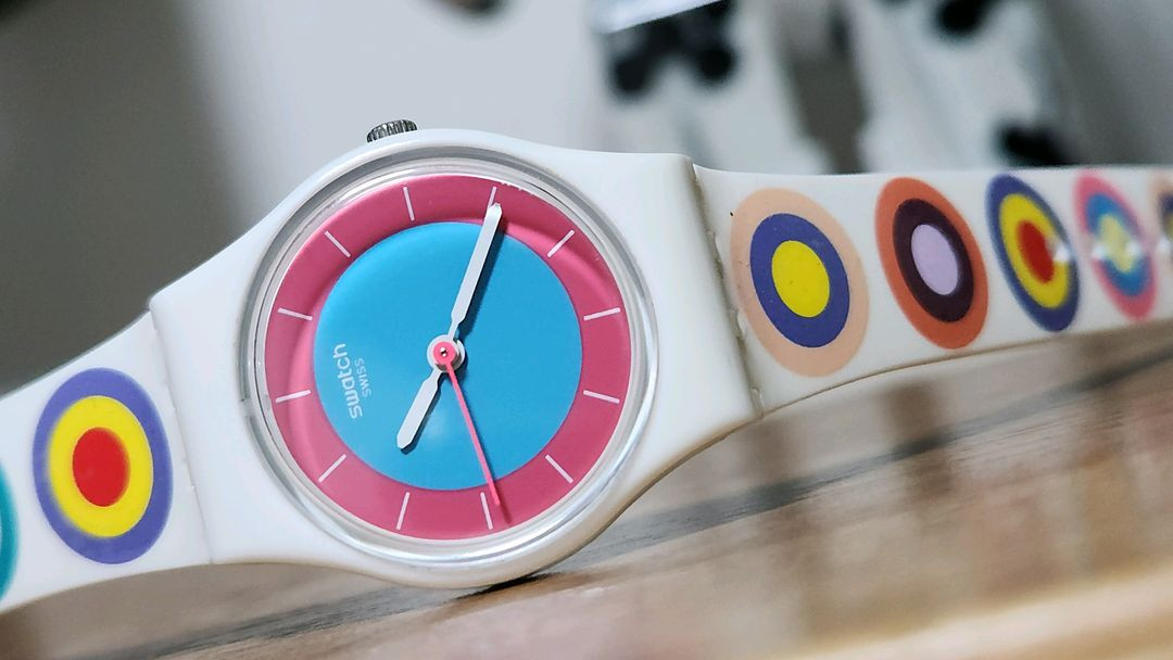 # SWATCH GIRLING 스와치 스위스 여성 손목시계 급처--9