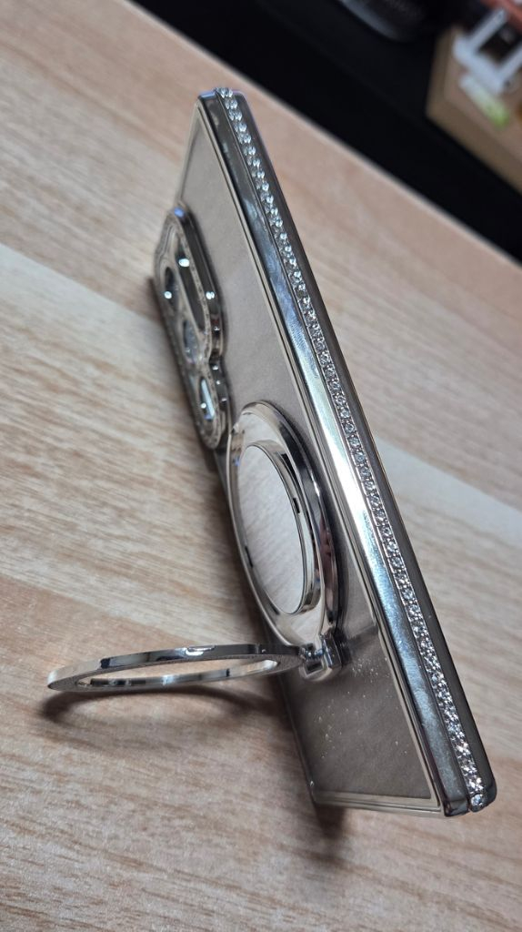 럭스폰 히든 브래킷 갤럭시S25울트라 미러 거치대 케이스 새제품급 이미지