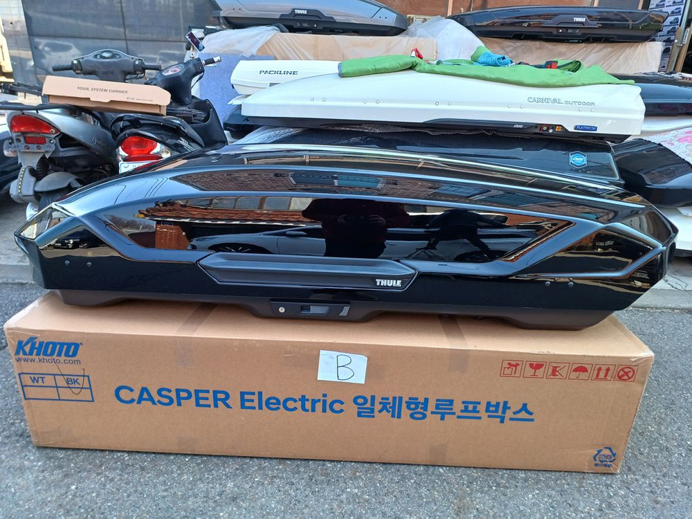 툴레 모션3 L(블랙유광) 중고루프박스 이미지