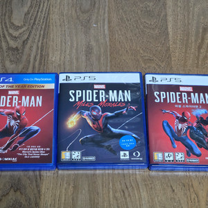 (세종,대전)ps5 스파이더맨2포함 3시리즈