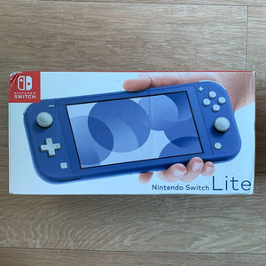 닌텐도 스위치라이트 블루 박스셋 판매합니다. 이미지
