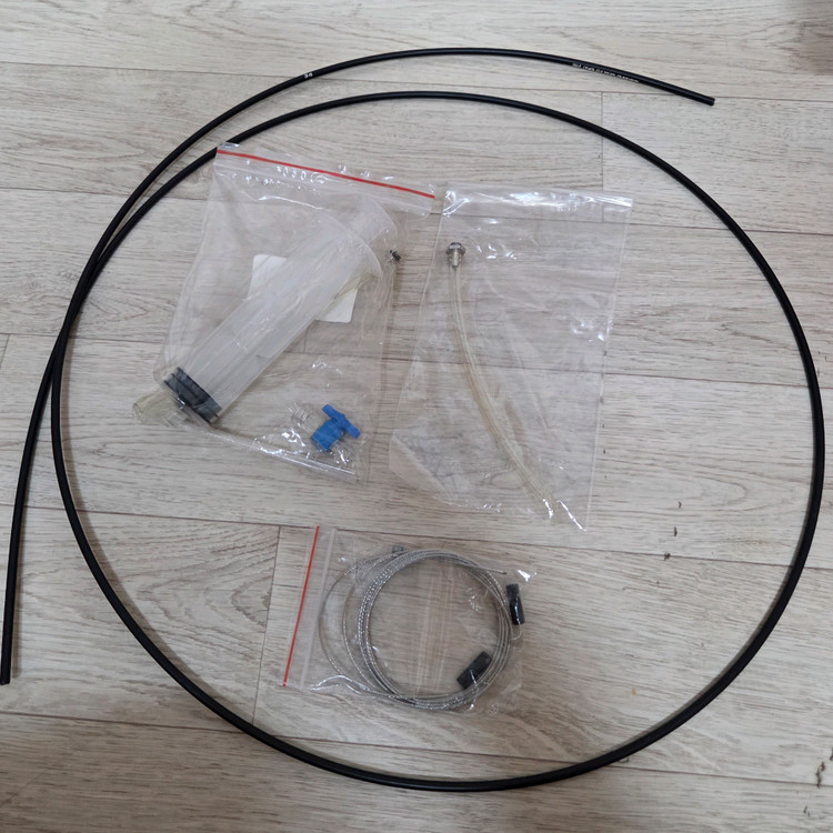 시마노 SG-S700 오일 1L(-50ml) + 블리딩 키트 + 변속 케이블--3