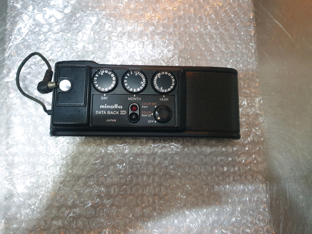 미놀타 XD 데이터백 D (필름카메라용) minolta DATE BACK D--0