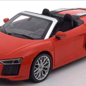 i-Scale 쿄쇼 Audi R8 Spyder V10 RED 1:18 , 1대18 다이캐스트 컨버터블 모델카 이미지