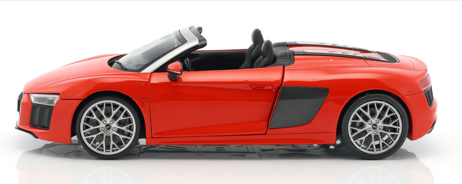 i-Scale 쿄쇼 Audi R8 Spyder V10 RED 1:18 , 1대18 다이캐스트 컨버터블 모델카 이미지