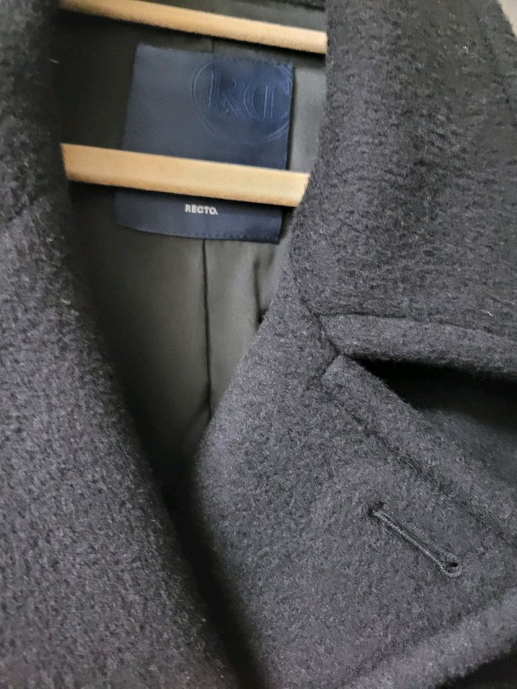 렉토 코트 더블브레스트 코트 수지코트 이미지