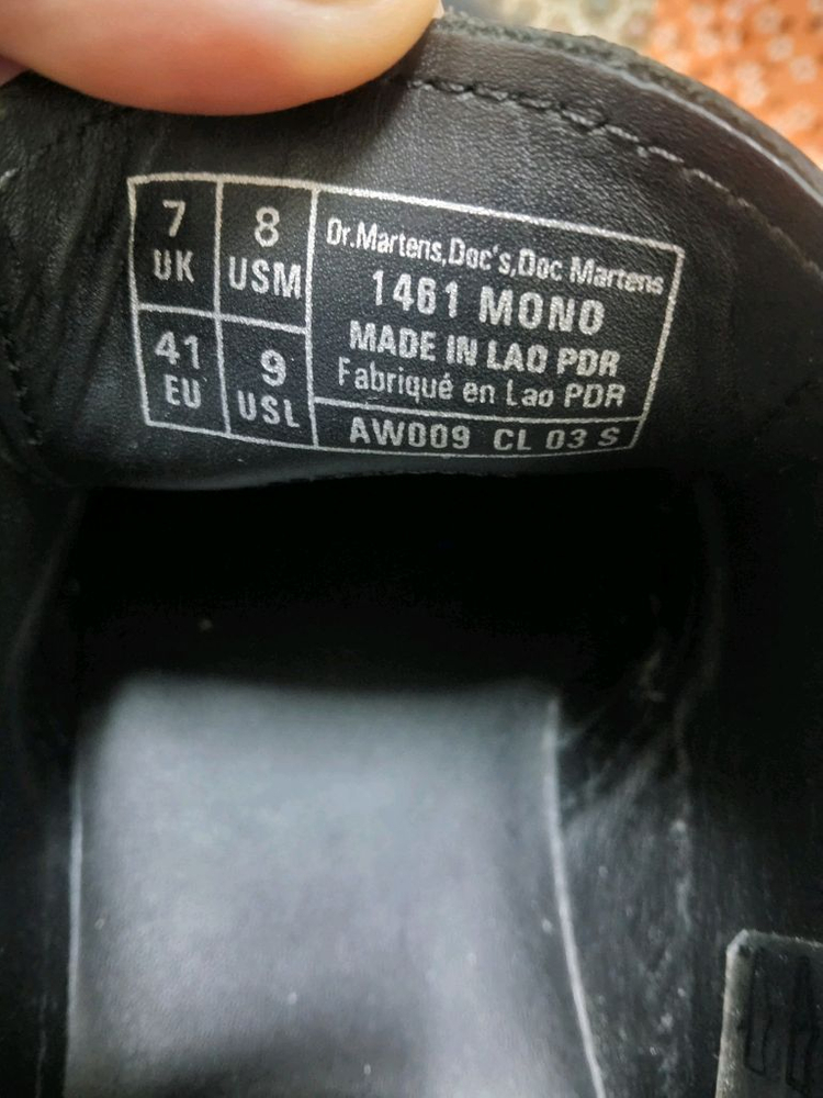 닥터마틴1460 모노 3홀 260사이즈 이미지