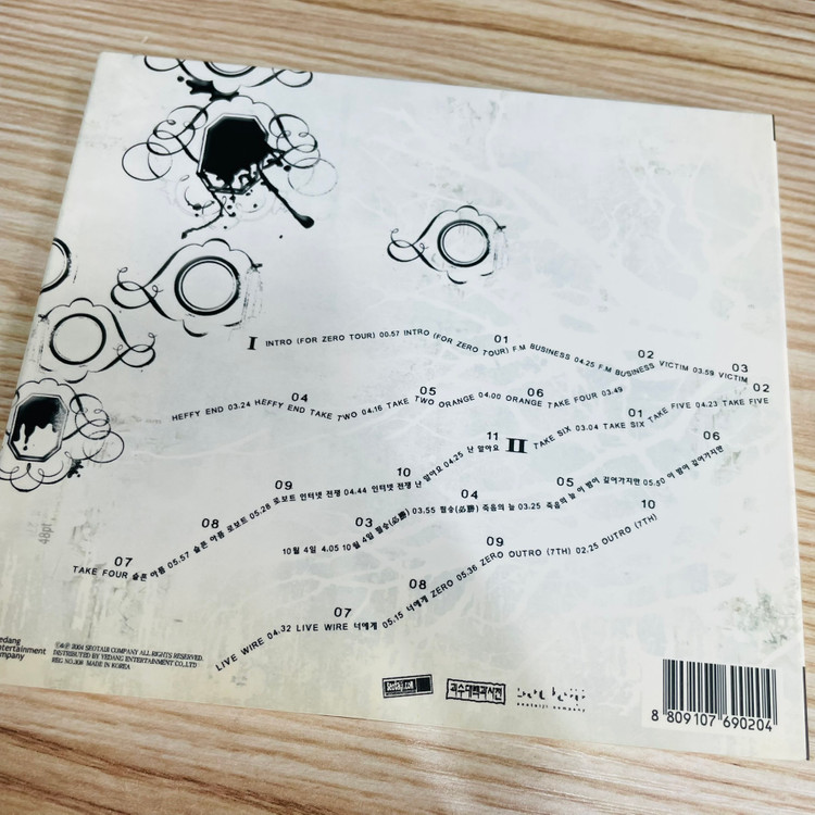 [중고음반/CD] 서태지 Seo Taiji - Live Tour Zero 04 (2CD)--2