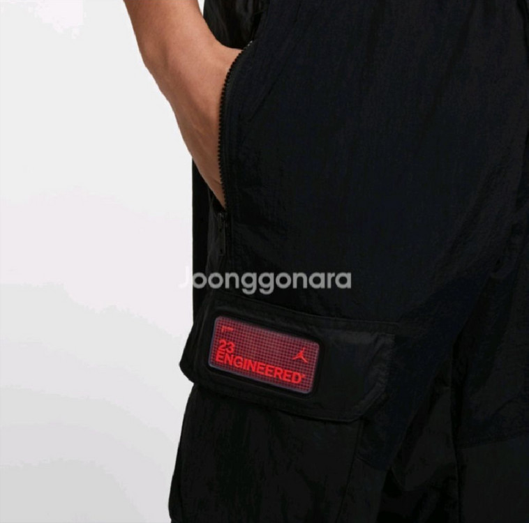 (가격인하) 정품 나이키 조던 23 엔지니어드 우븐 조거 카고팬츠 L 남성 바지 미착용신품--6