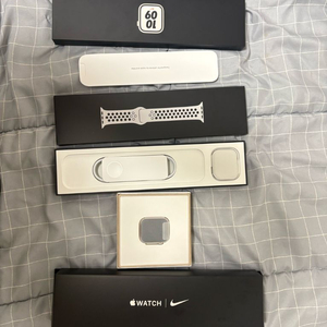애플워치7 45미리 gps 스타라이트 나이키 리퍼 미사용 판매 이미지