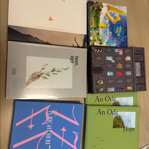 세븐틴 앨범 26개,미니 달력,큰 달력, 포카 다 있음,특전으로 받은거,주문제작 키링 이미지