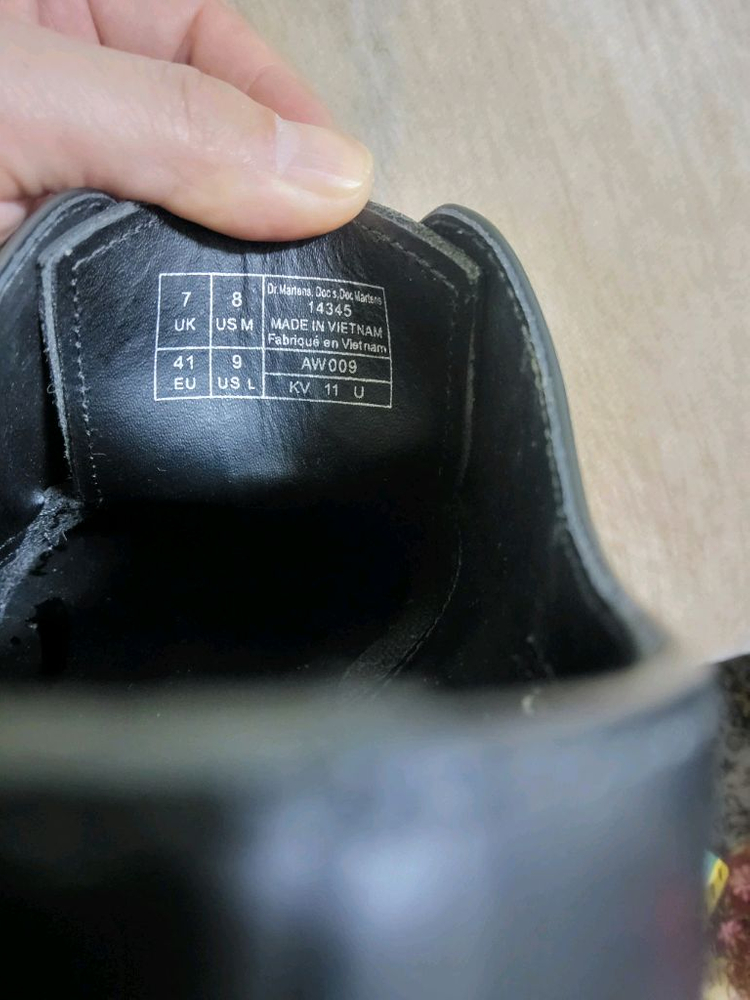 닥터마틴1460 모노 3홀 260사이즈 이미지