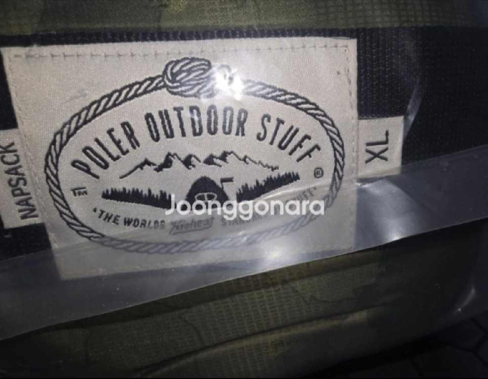 (가격인하) [ POLER STUFF ] 폴러 스터프 침낭 솔리드 냅색 슬리핑백 이미지