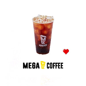 메가커피 아이스 아메리카노 2잔 ICE
