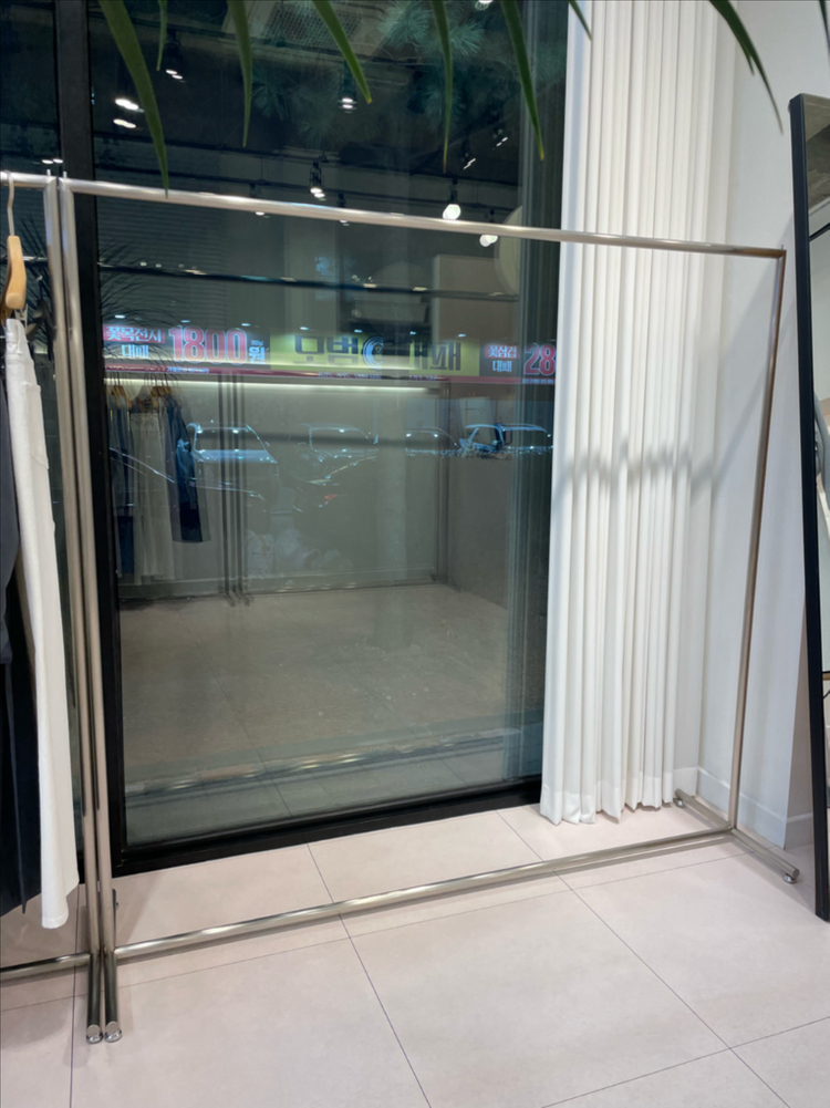 의류매징 스테인리스 행거--1