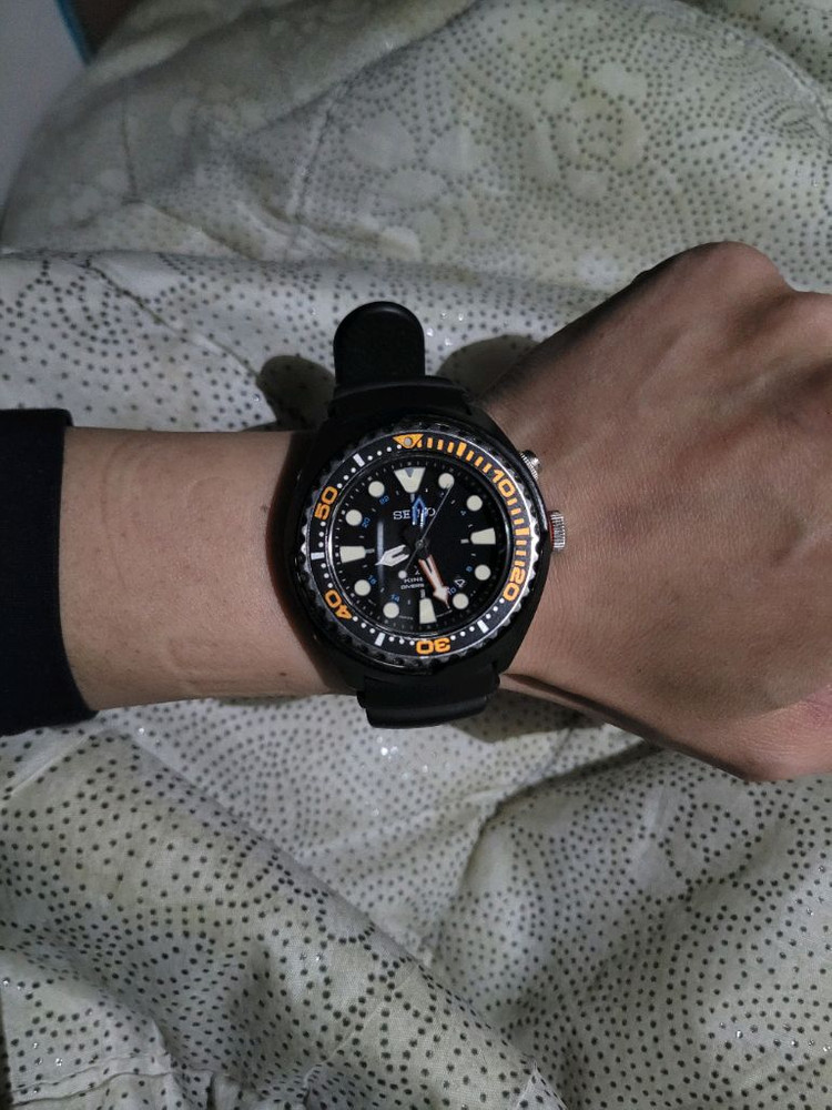 세이코 키네틱 튜나 200m 다이버 올 순정. 이미지