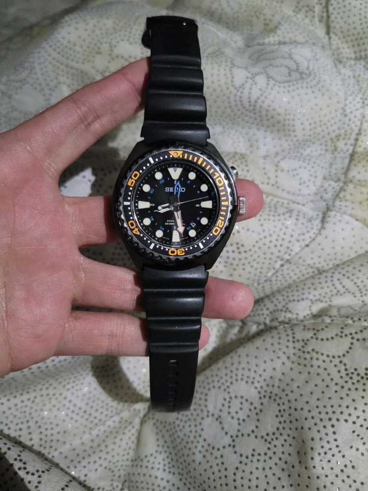 세이코 키네틱 튜나 200m 다이버 올 순정. 이미지