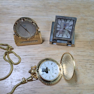 백벞김구 선생 회중시계, 국정원,개성공단기념 탁상시계 이미지