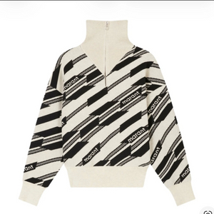 이자벨 마랑 로고 스웨터