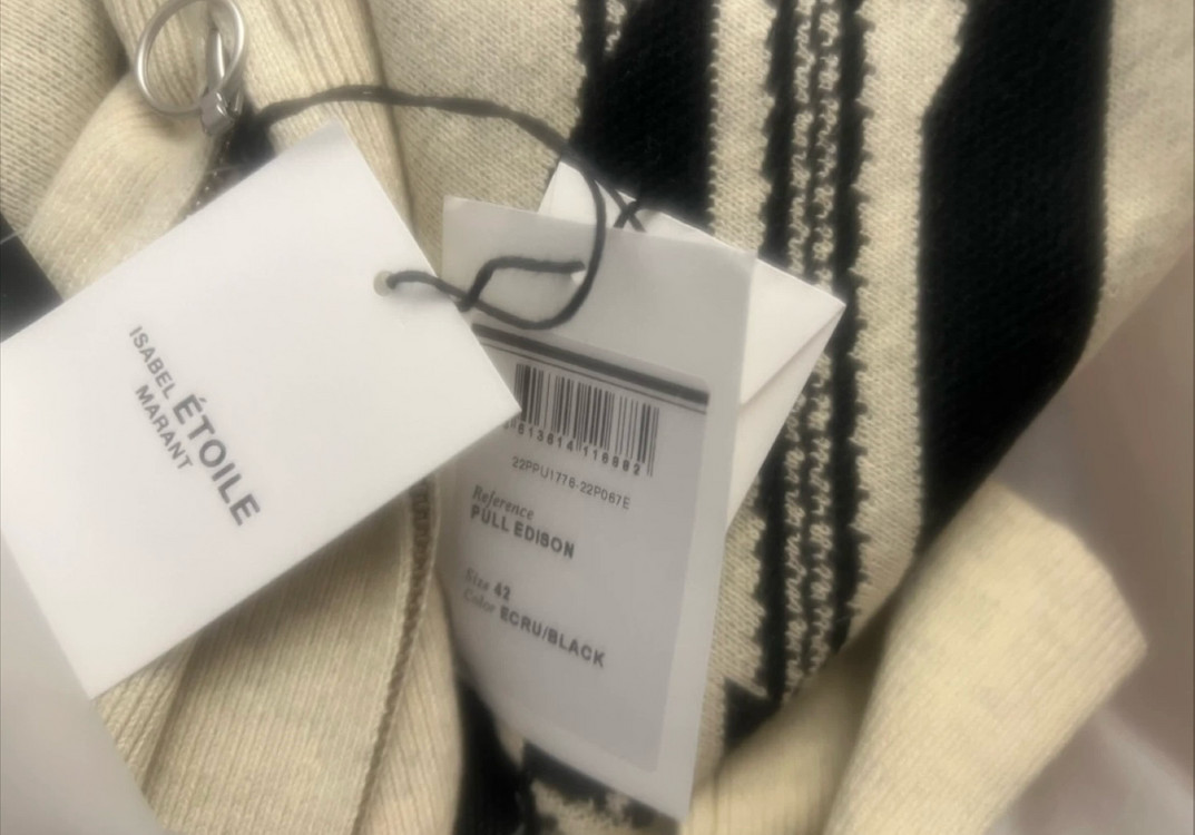 이자벨 마랑 로고 스웨터--1