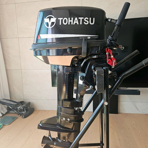 도하츠 9.8마력 선외기 전동시동식 이미지