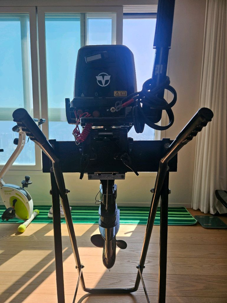 도하츠 9.8마력 선외기 전동시동식 이미지