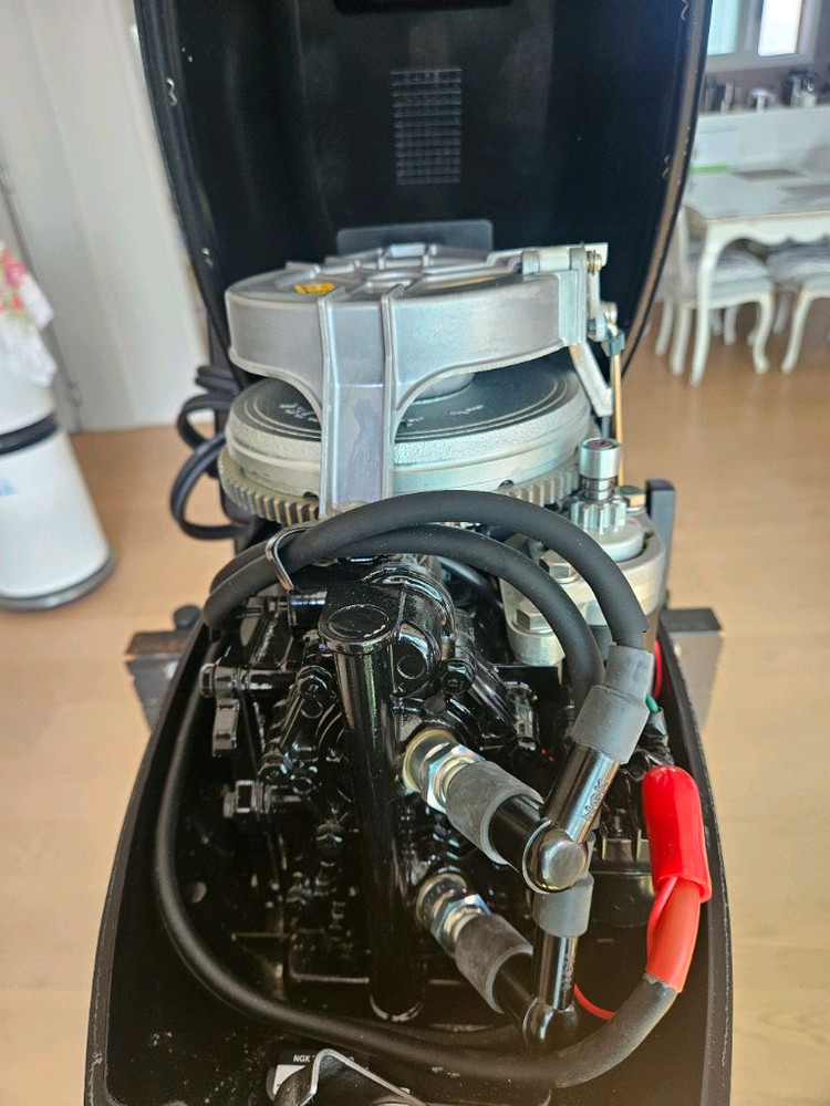 도하츠 9.8마력 선외기 전동시동식 이미지