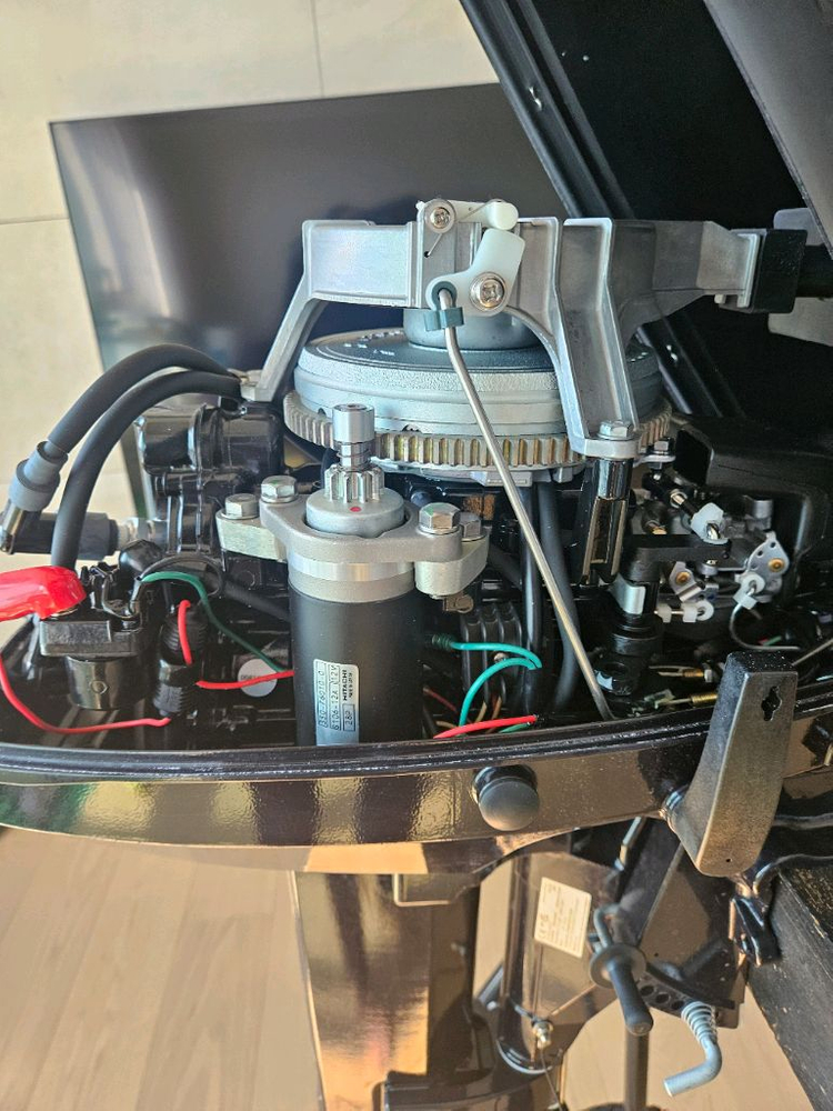 도하츠 9.8마력 선외기 전동시동식 이미지