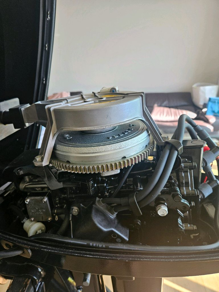 도하츠 9.8마력 선외기 전동시동식 이미지