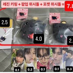 엔시티 위시 리쿠 쿠리 시온 유우시 재희 료 사쿠야 포카 레진키링 스트레스브레드 포켓 위시돌 히퍼 이미지