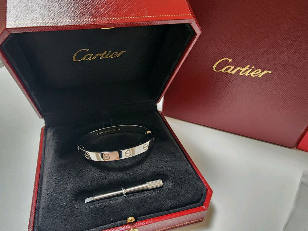 러브팔찌 실버 16호 풀박스 이미지