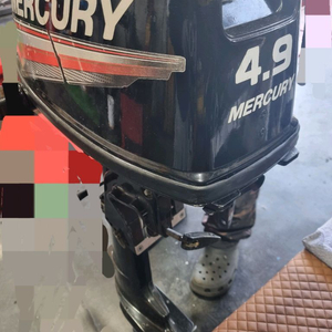 중고 머큐리4.9마력 팝니다 이미지