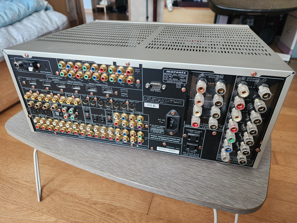 마란츠 SR-8002 고급 앰프--2