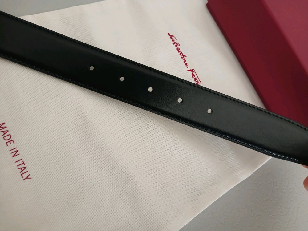 페라가모 은장 양면 가죽벨트 정품 이미지