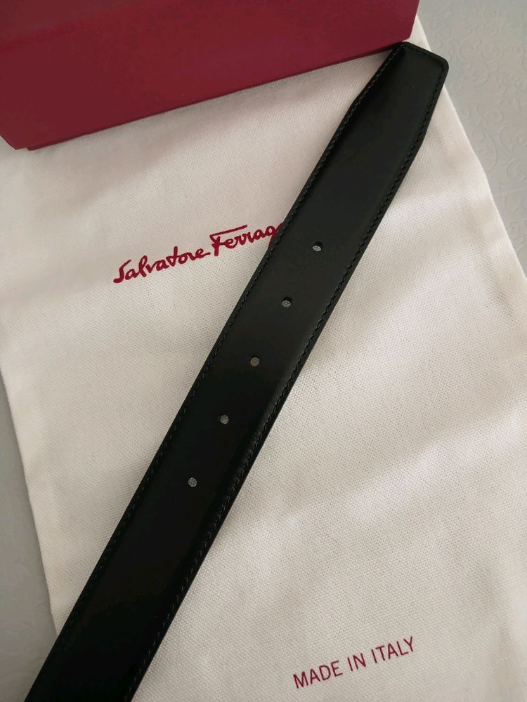 페라가모 은장 양면 가죽벨트 정품 이미지