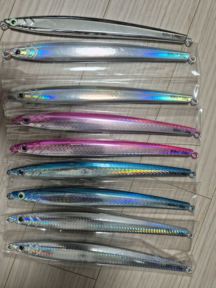 메탈지그, 지깅장갑, 쇼크리더, 훅 및 도래, 베어링 일괄 이미지