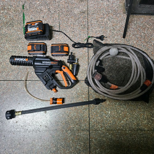 웍스 고압세척기 세트 이미지