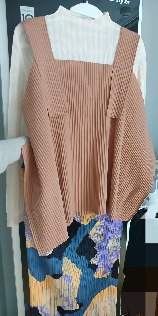 미이세이미야케 벨트플리츠 베스트 플리츠플리즈--5