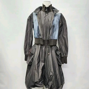 파비안느 소가죽 배색 원피스 겸 트렌치 66