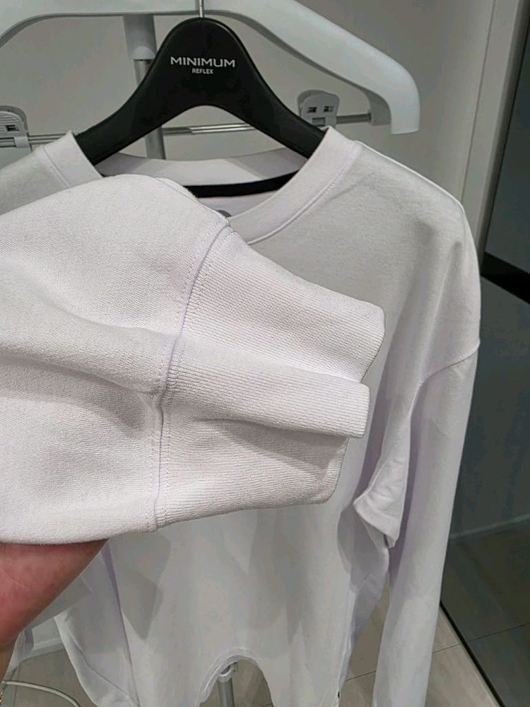 노스페이스 흰색 긴팔 티셔츠 XL 105 이미지